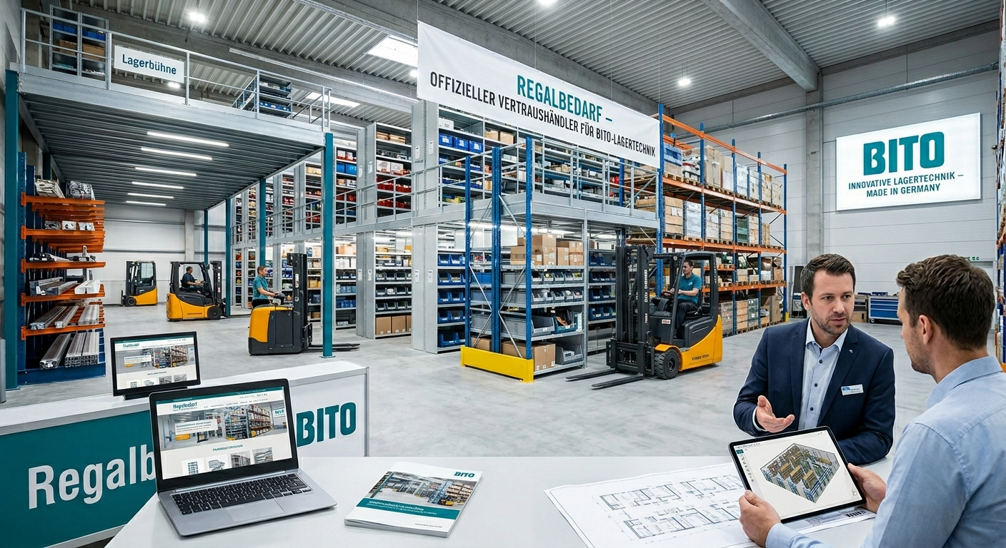 Regalbedarf als BITO Vertragshändler