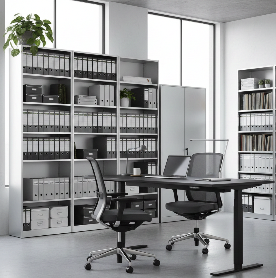 moderne Büroausstattung mit hochwertiger Industriequalität