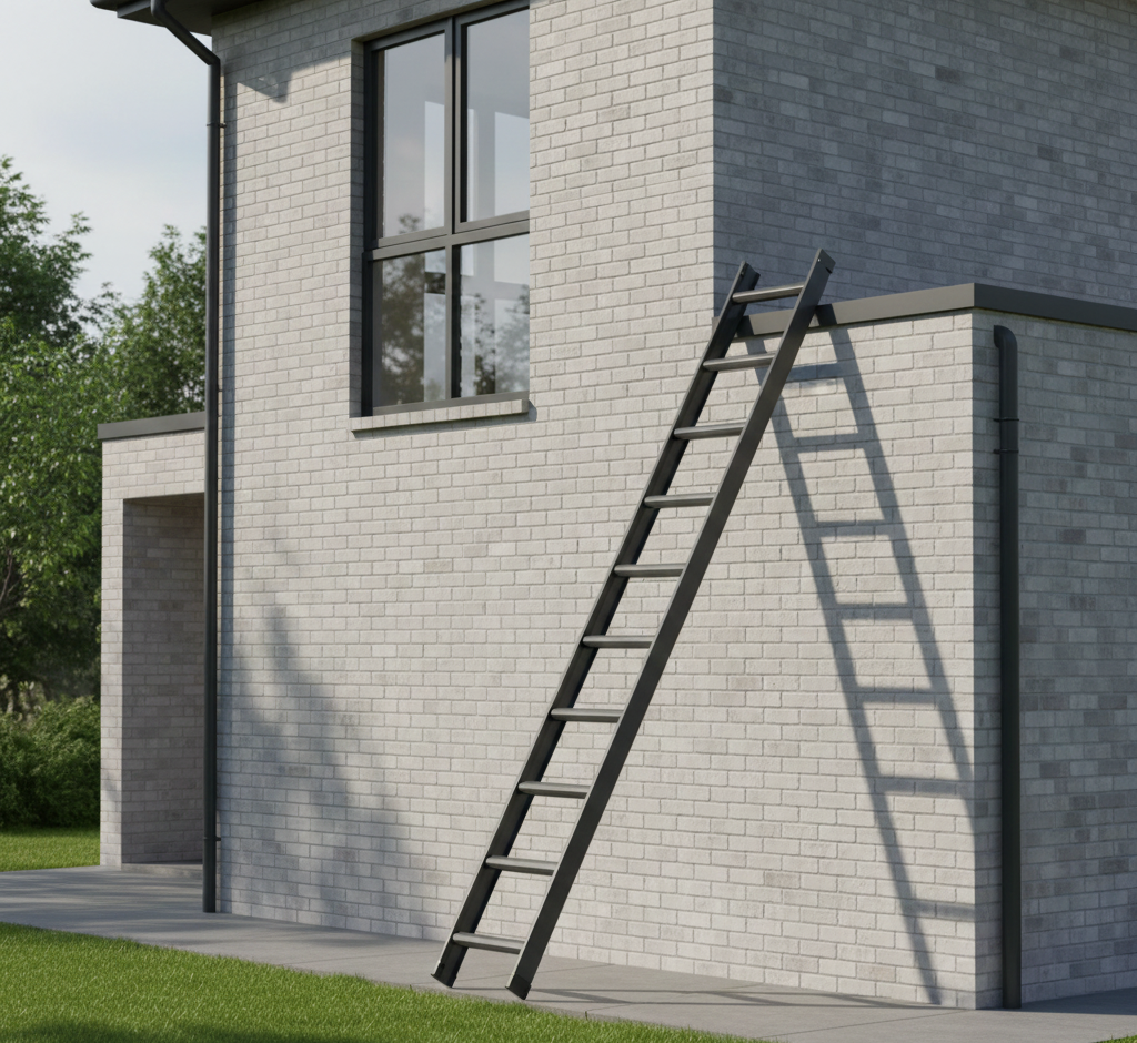 Dachleiter bei Regalbedarf