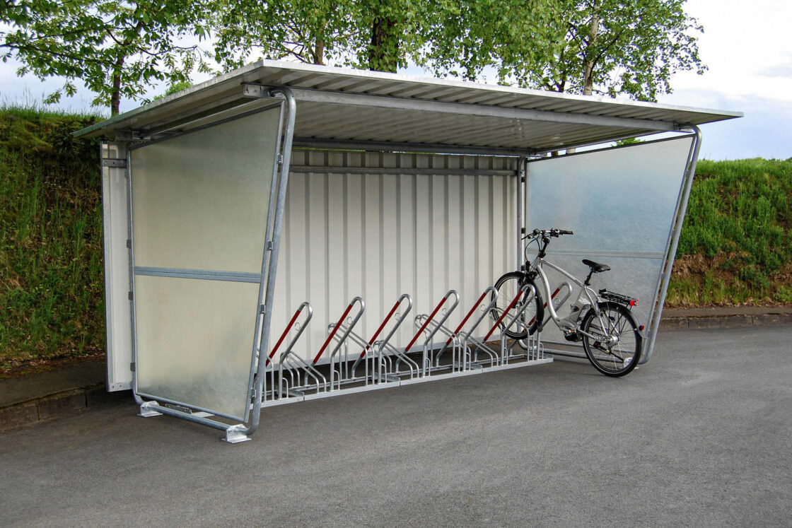 Überdachung Fahrradständer