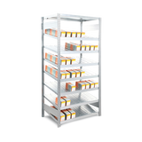 Kanbanregale oder Schrägbodenregale