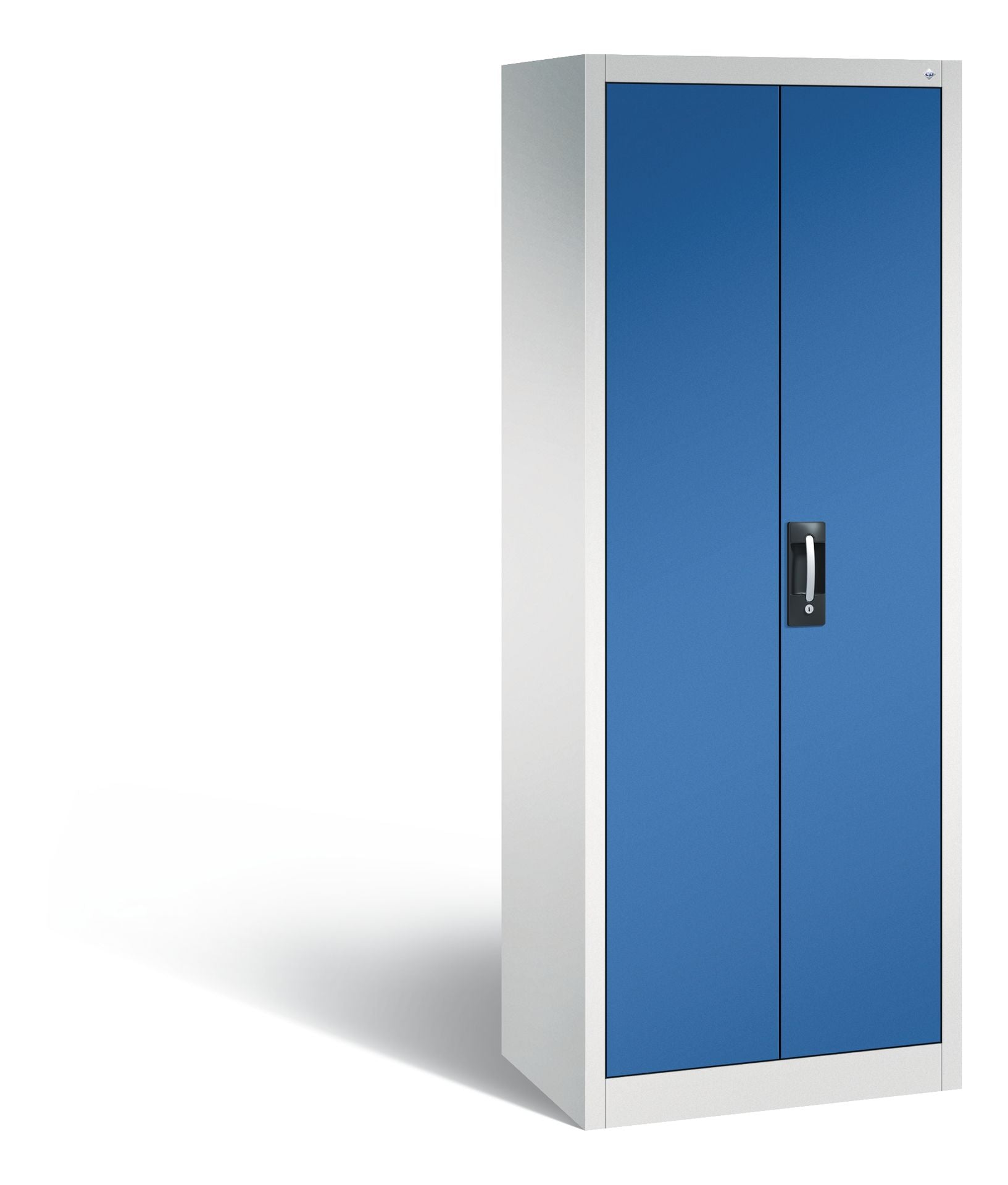 Flügeltürenschrank blau