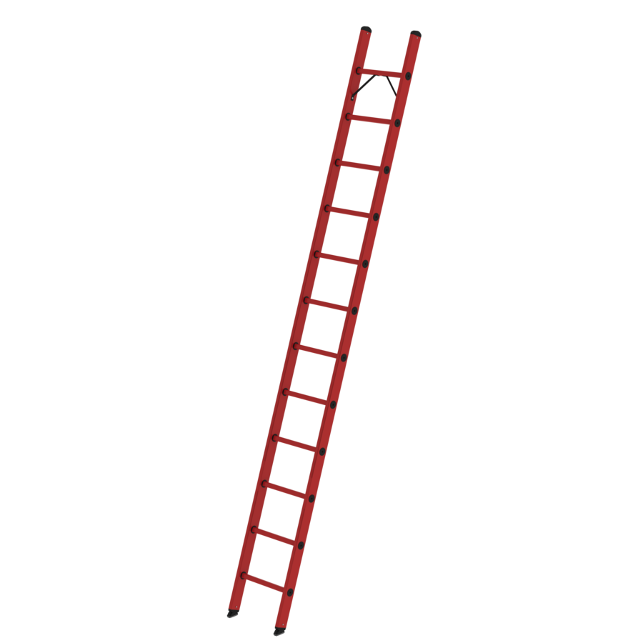 Sprossenleiter Anlegeleiter GFK 420 mm breit