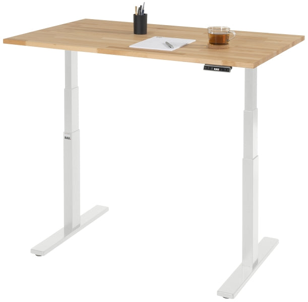 Schreibtisch höhenverstellbar | B1250xT800xH650-1300mm | Serie ADLATUS