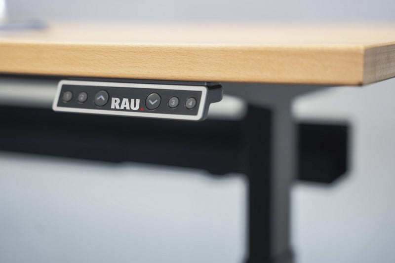 Schreibtisch höhenverstellbar | B1250xT800xH650-1300mm | Serie ADLATUS