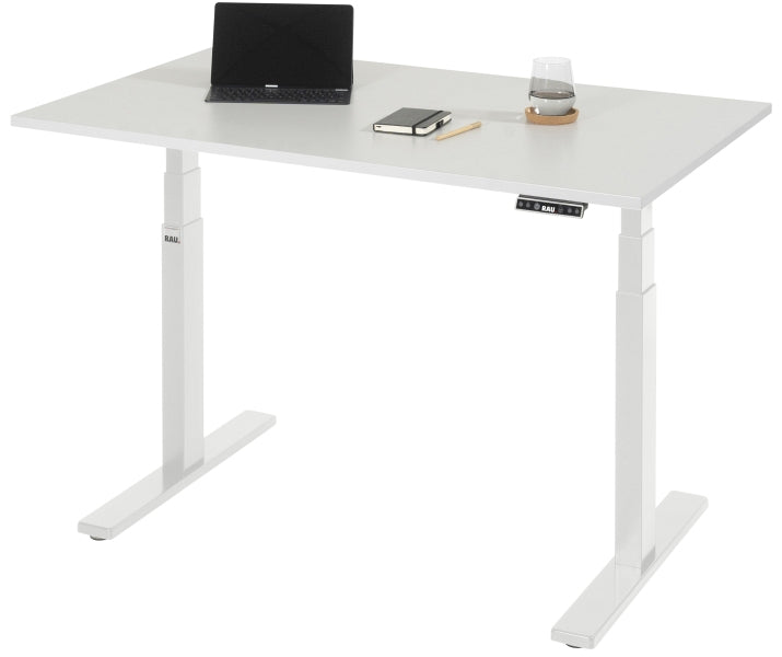 Schreibtisch höhenverstellbar | B1250xT800xH650-1300mm | Serie ADLATUS