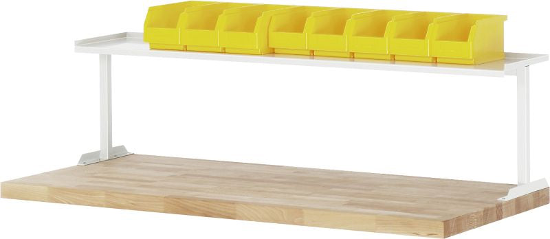 Ablage zur Werkbankmontage, 750x375x300 mm mit Sichtlagekästen