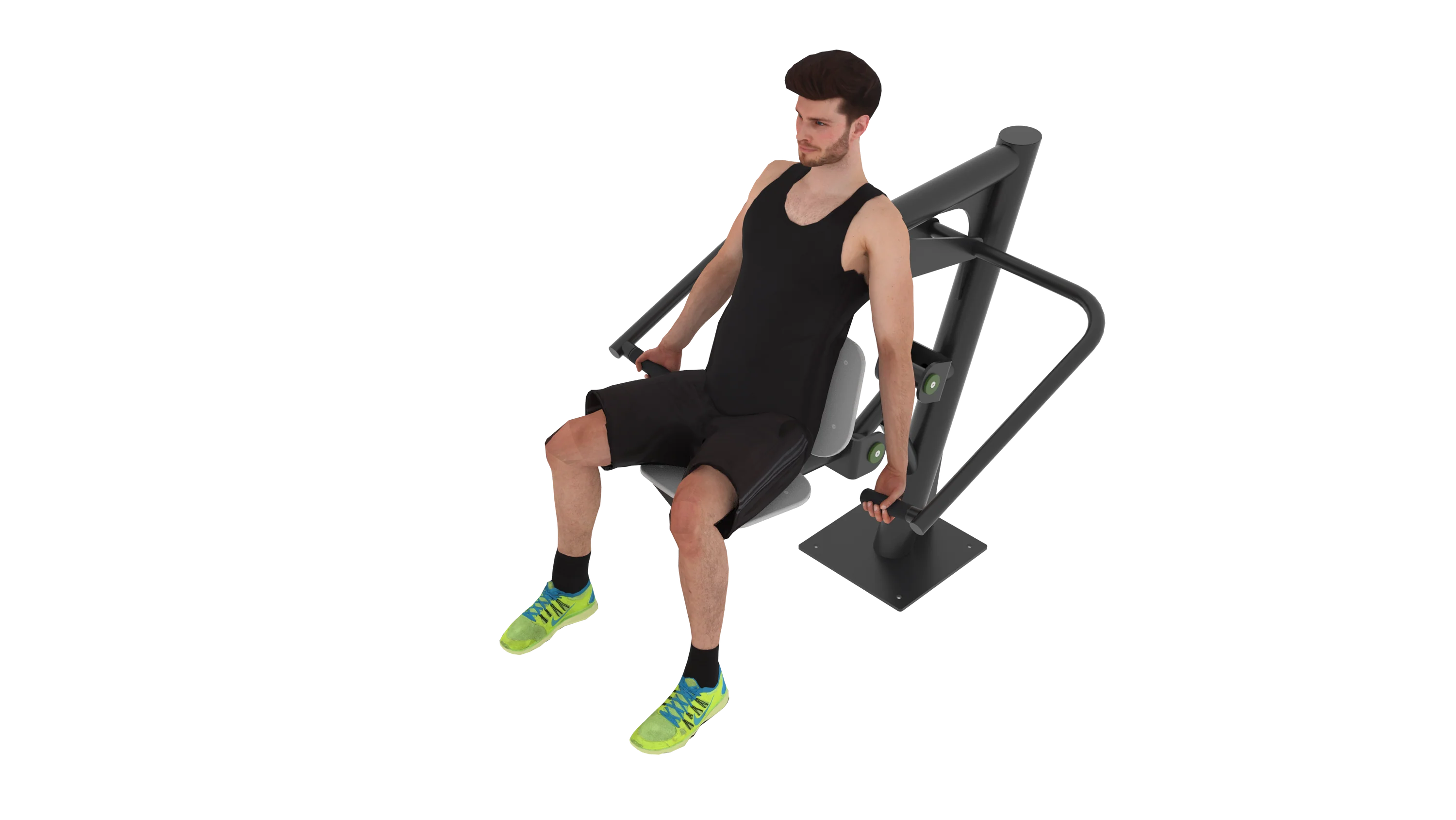 Outdoor-Fitness Gerät Bizeps