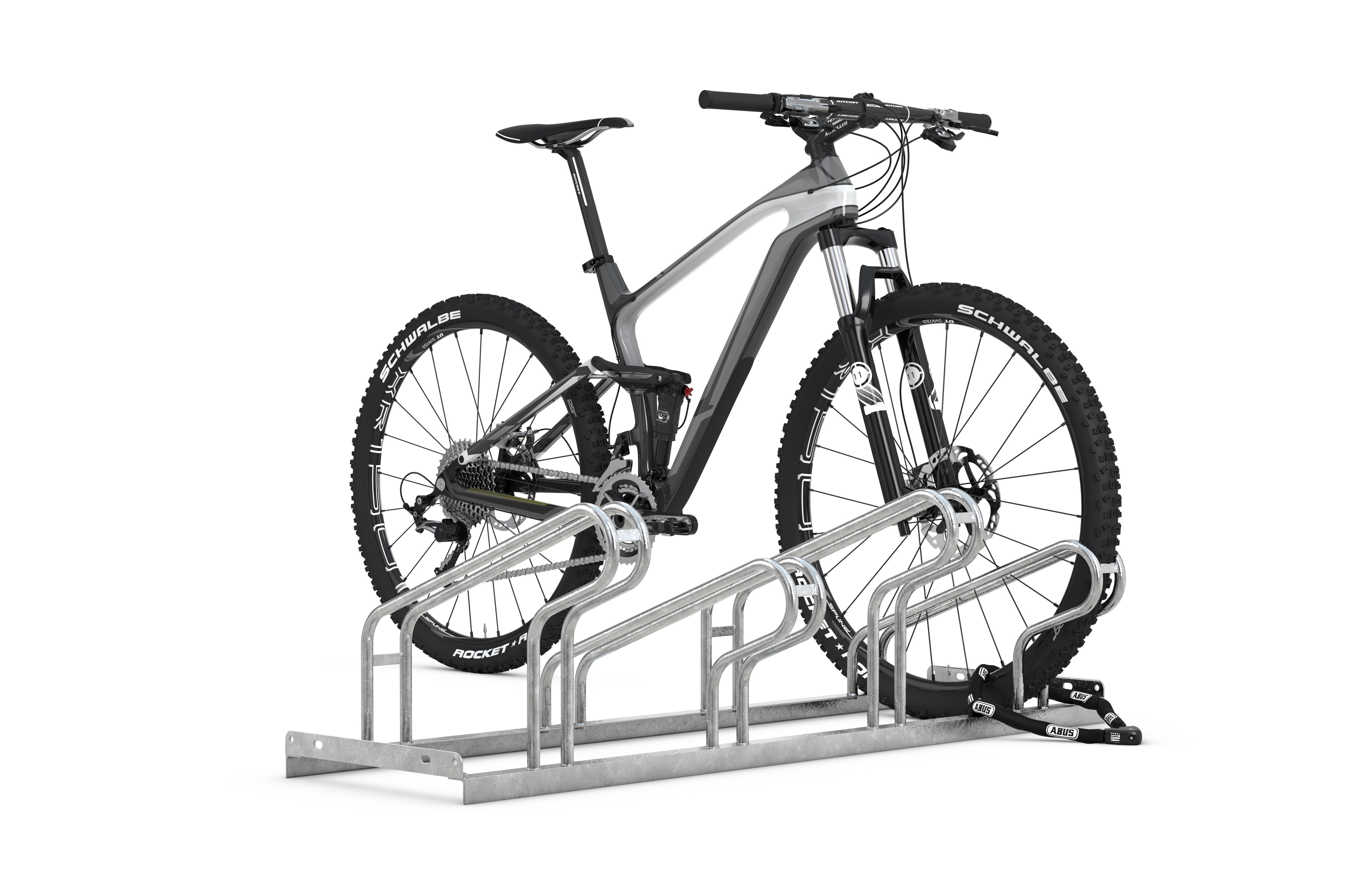 Bügelparker Fahrradständer