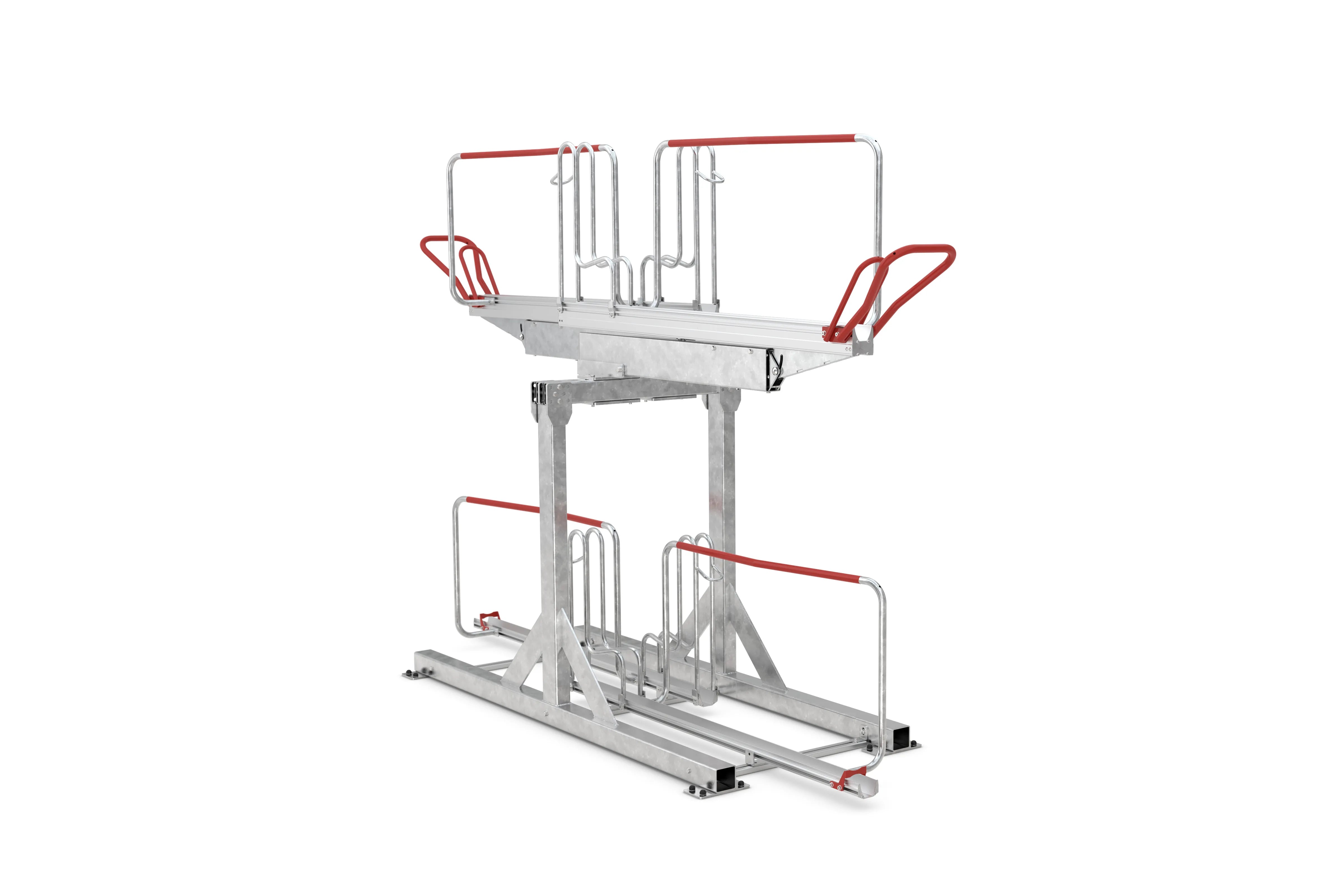 Zweiseitige Doppelstockparkmöglichkeiten