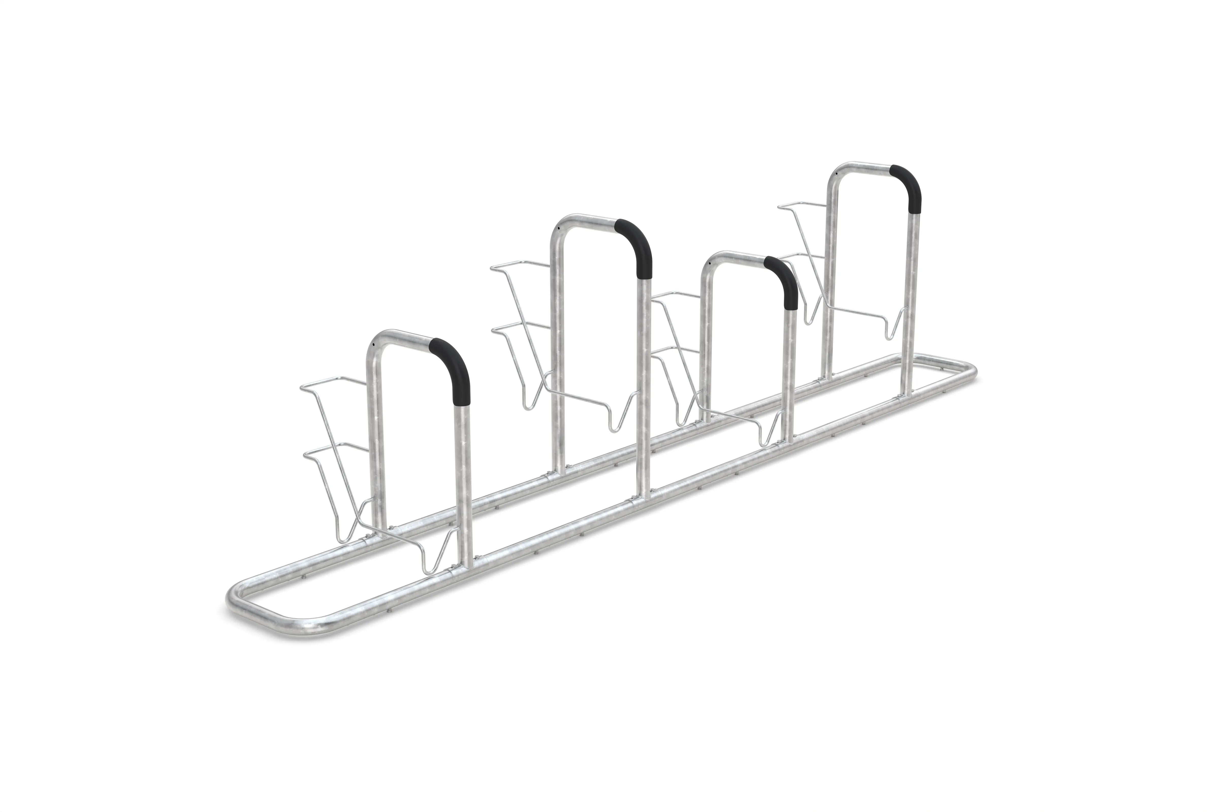 Fahrrad-Lean-To-System als Anlehnparker | Vorderradhalter