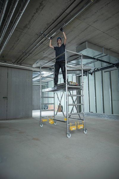 Klappgerüst 0,75 x 1,80 m mit Ausbaueinheit