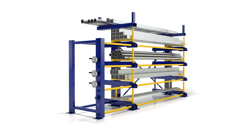 Ausrollregal Langgutregal