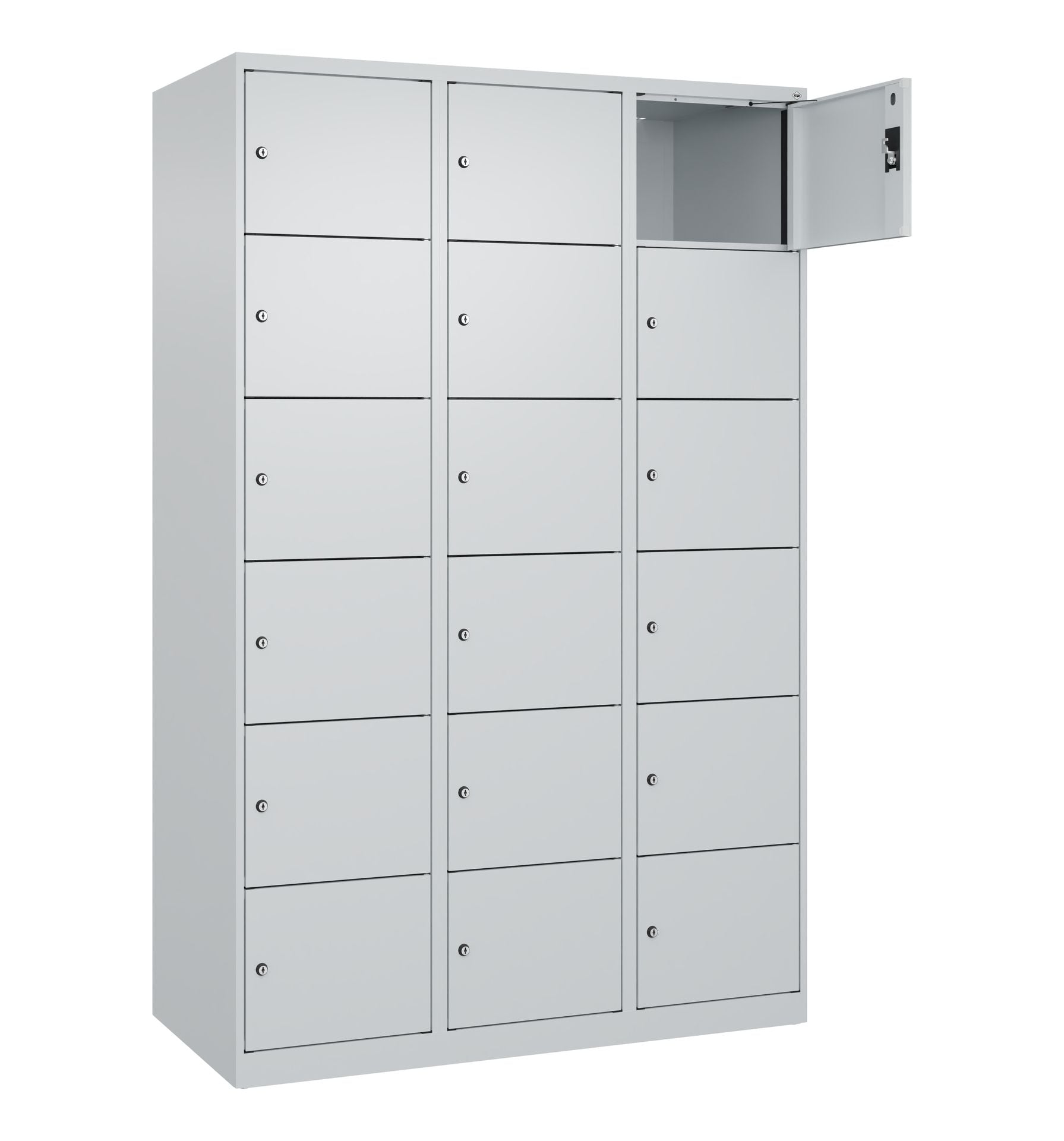 Schließfachschrank Evolo Plus – Metall-Spind mit wählbaren Fächern & Farben