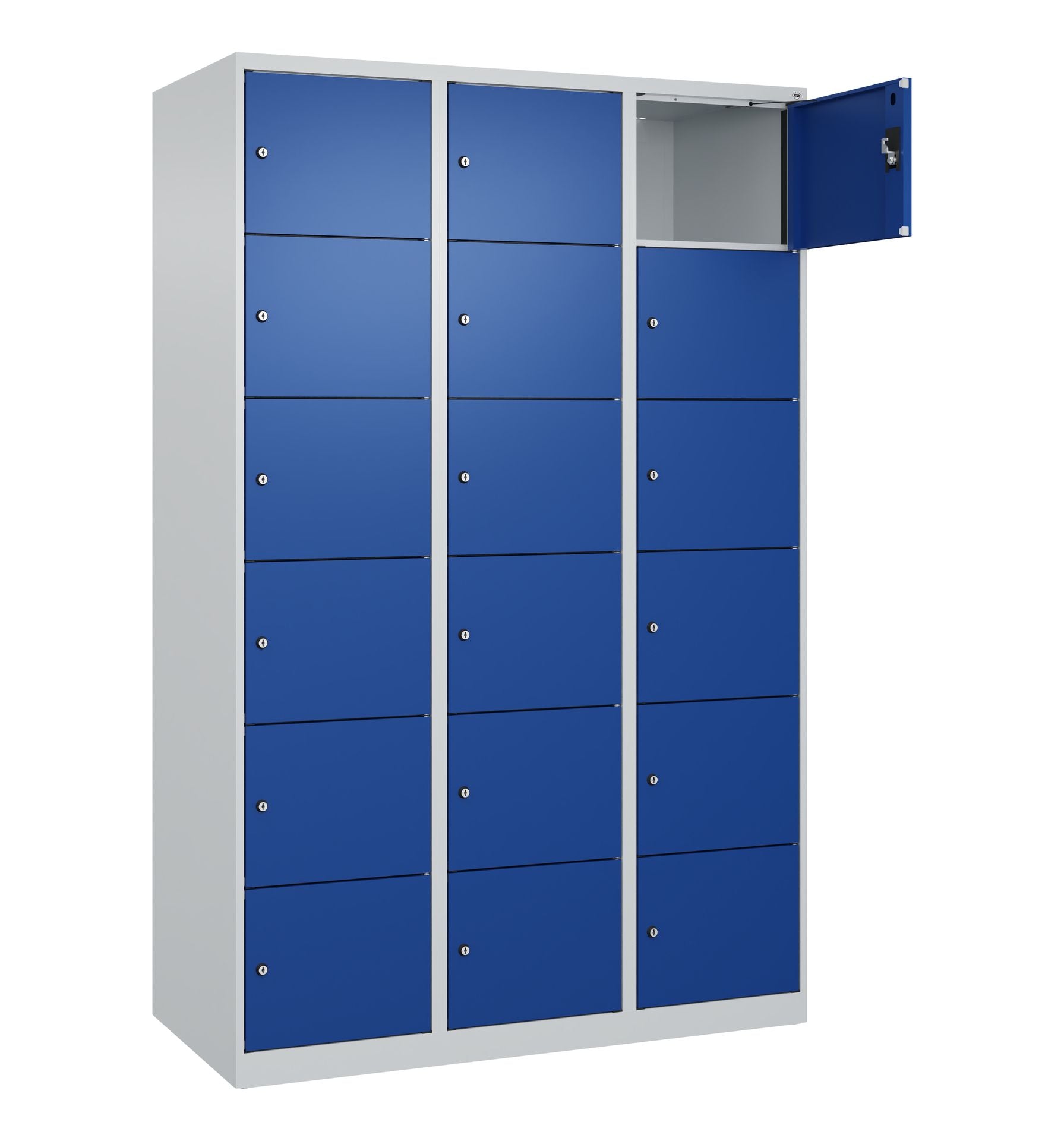 Schließfachschrank Evolo Plus – Metall-Spind mit wählbaren Fächern & Farben