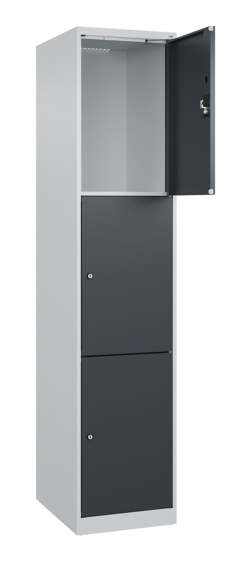Schließfachschrank Evolo Plus – Metall-Spind mit wählbaren Fächern & Farben