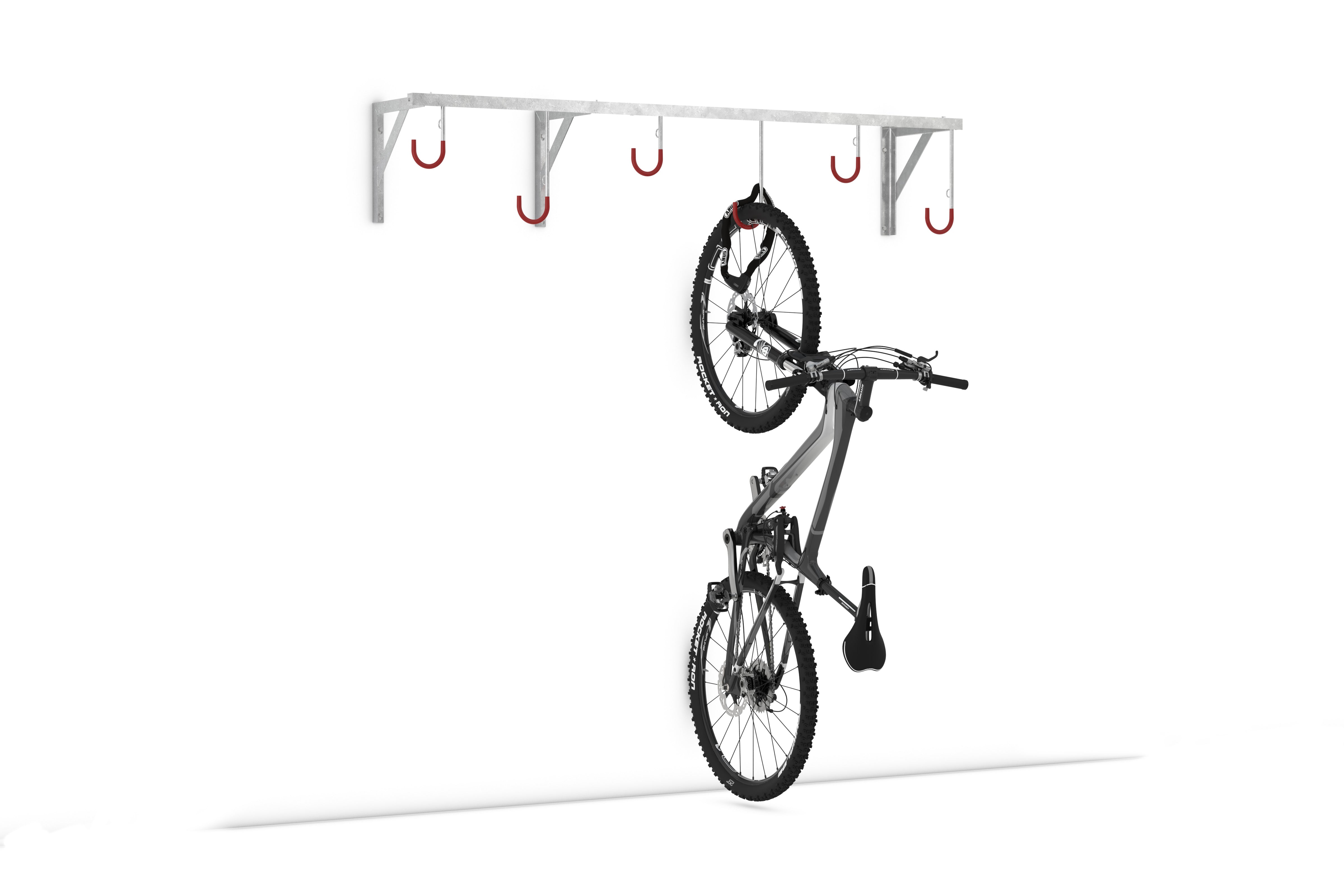 Hängeparkplatz  für Fahrräder
