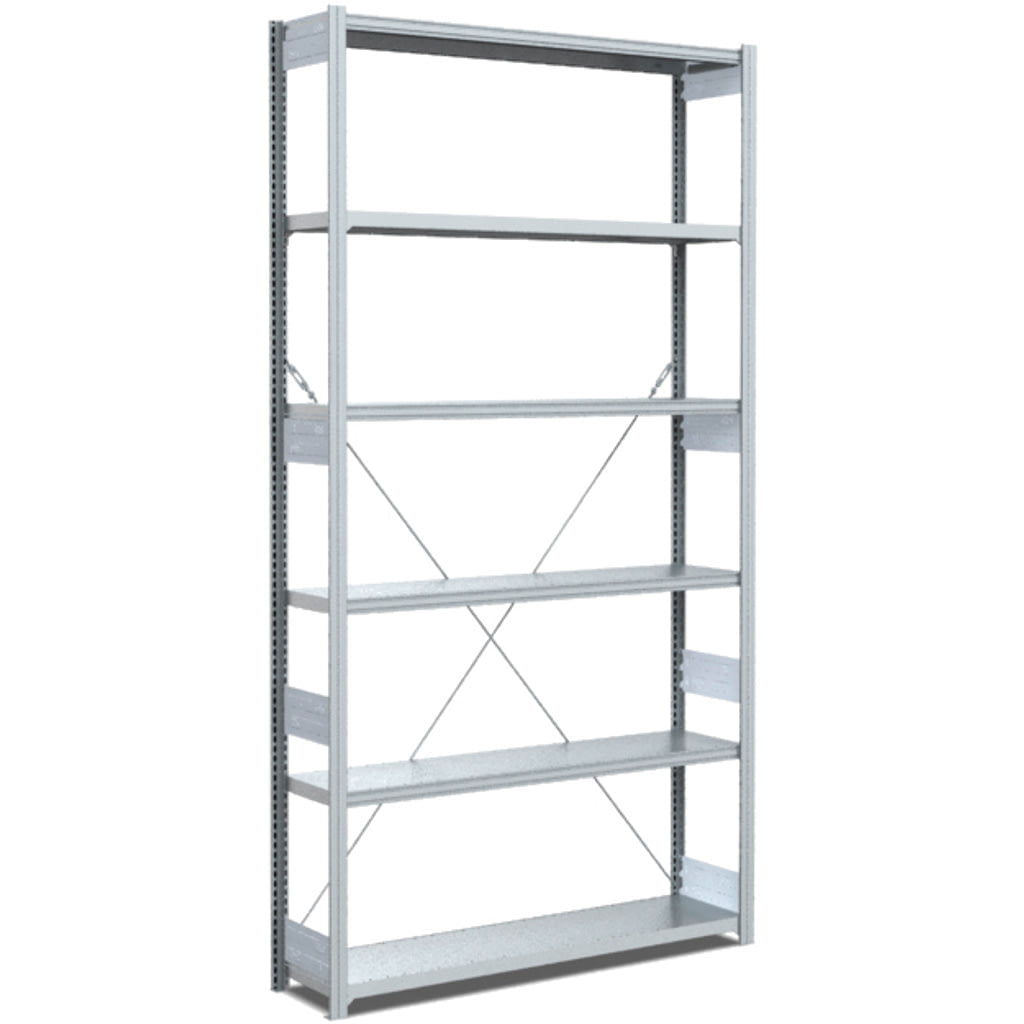 Fachbodenregale Typ M - Fachlast 200 kg Tiefe 300 mm