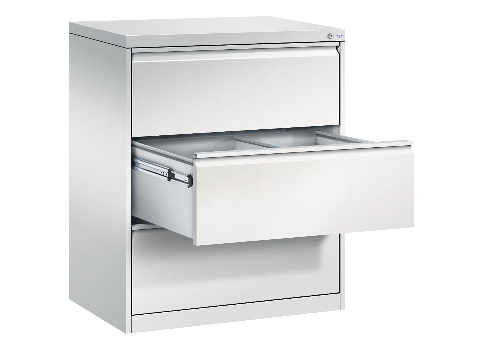 Hängeregistraturschrank Büroschrank in lichtgrau