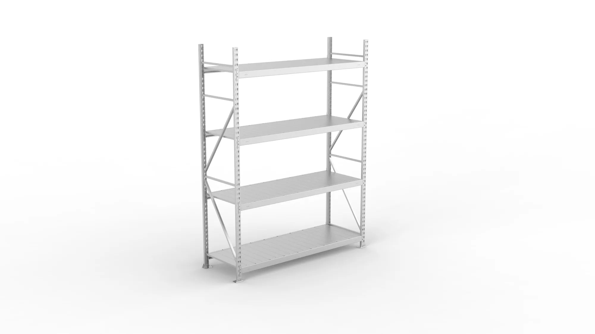 Weitspannregal Grundregal mit Stahlpaneele
