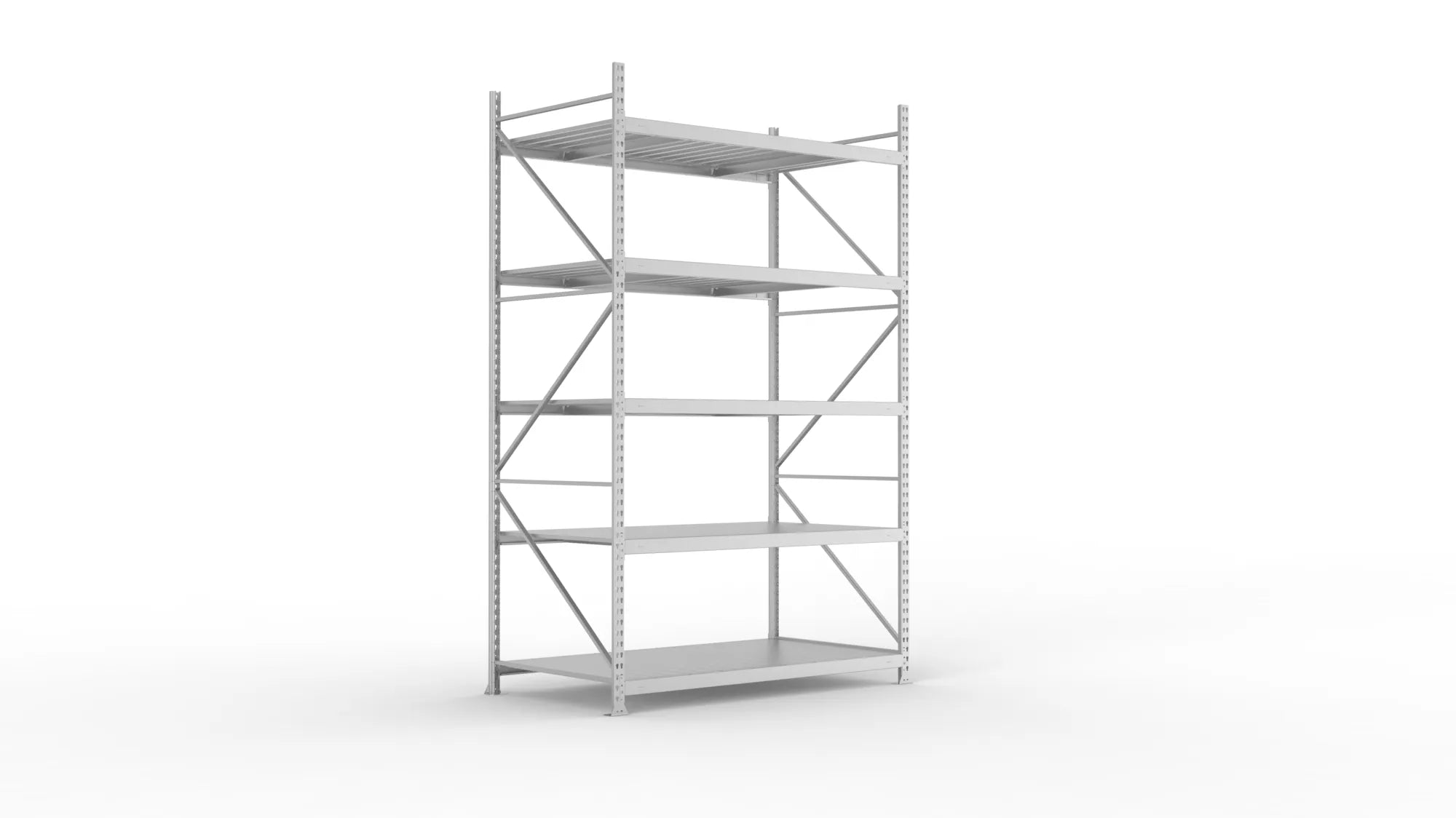 Weitspannregal Grundregal mit Stahlpaneele