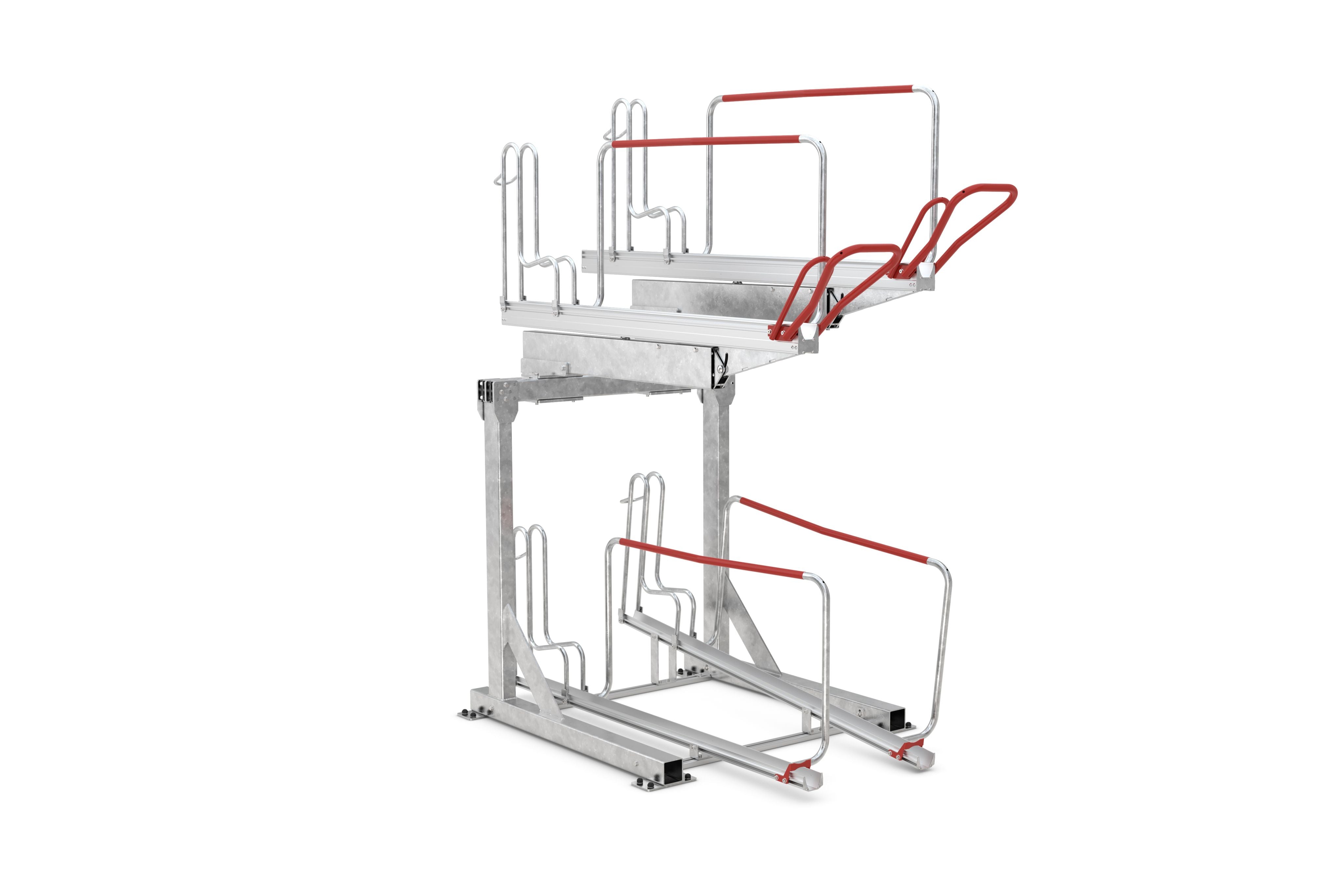 Leeres Doppelparksystem