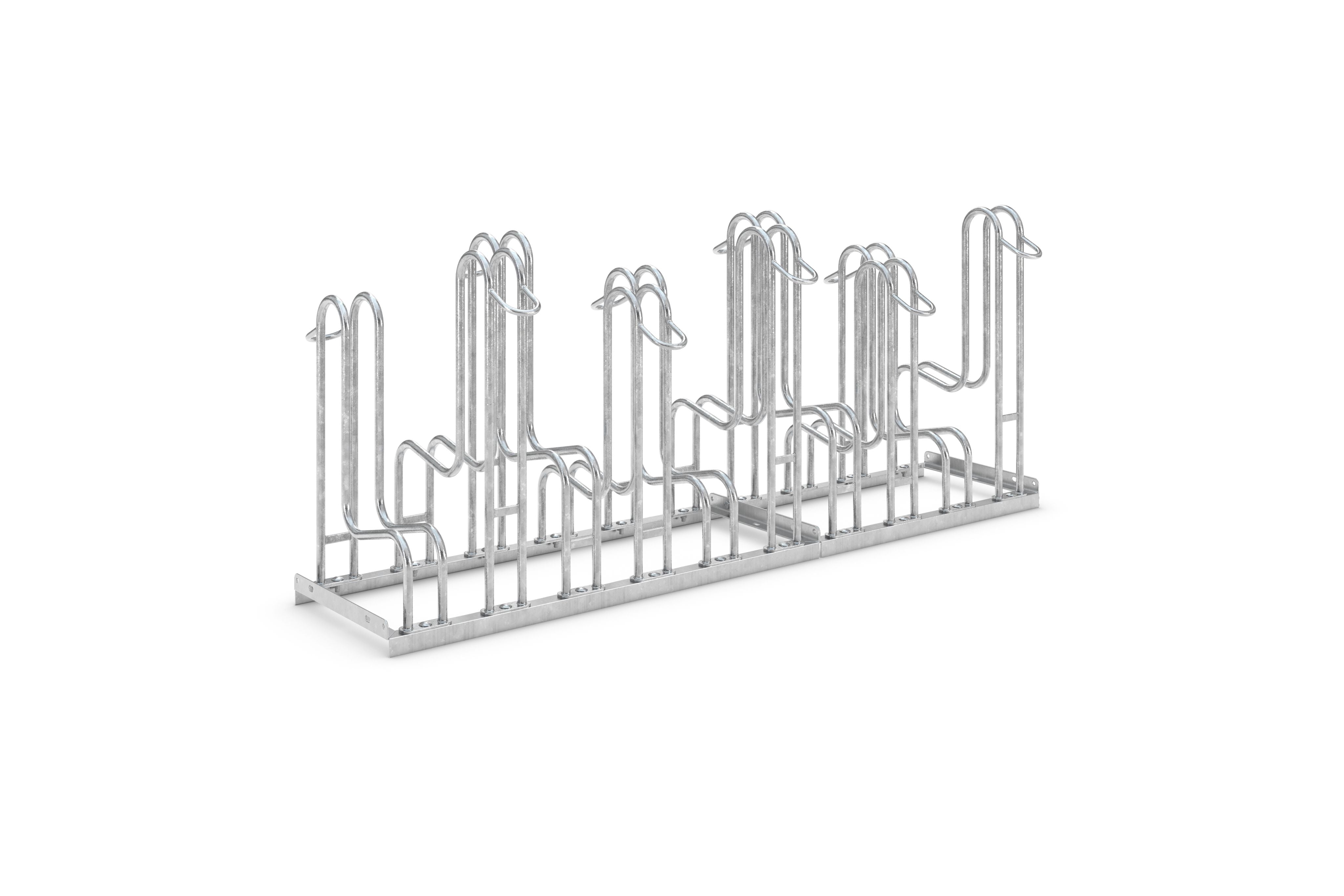 10 gegenüberliegende Standparker