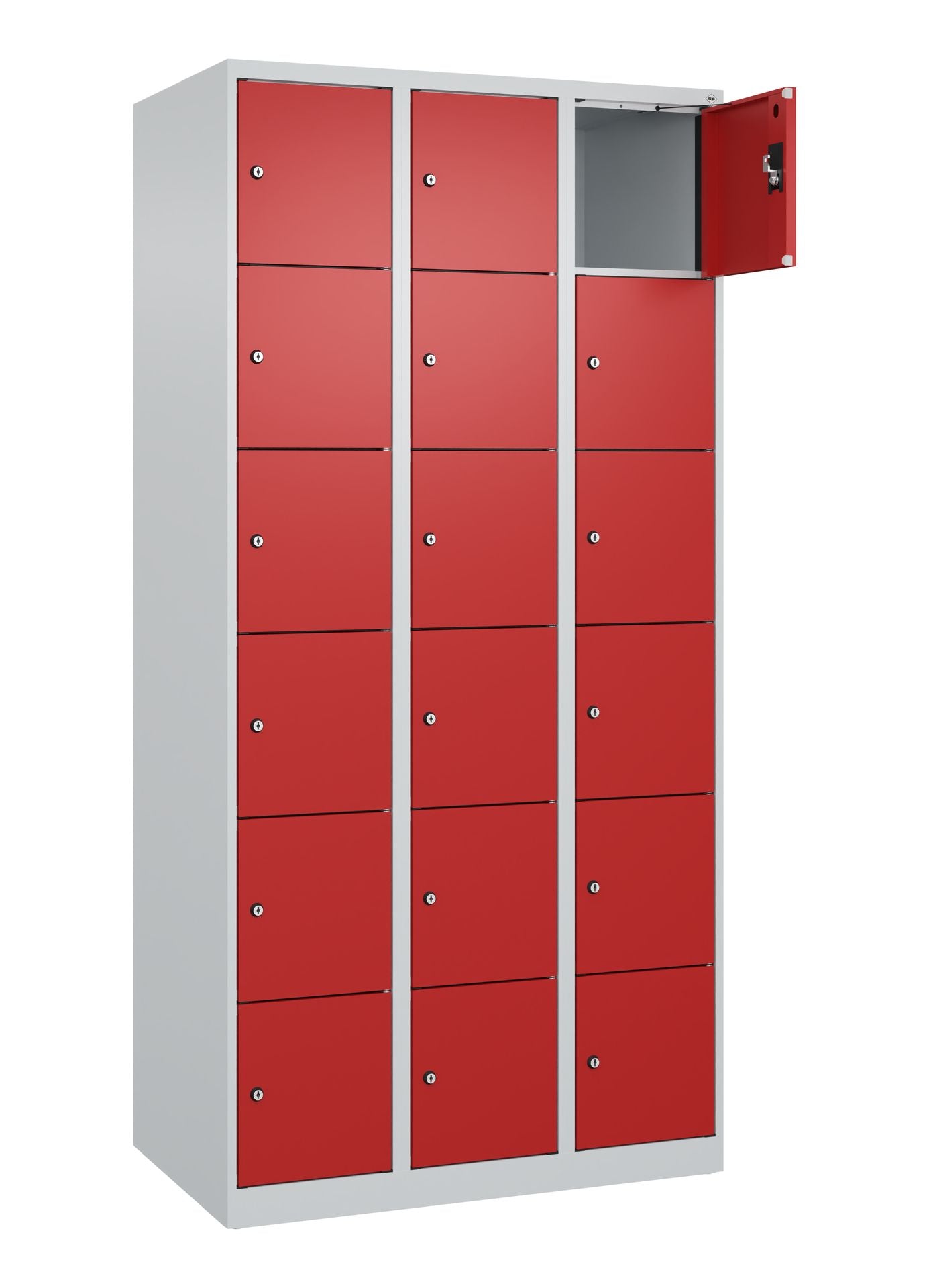 Schließfachschrank Evolo Plus – Metall-Spind mit wählbaren Fächern & Farben