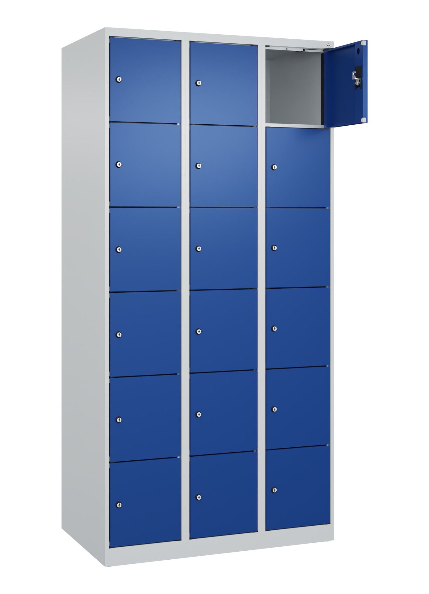 Schließfachschrank Evolo Plus – Metall-Spind mit wählbaren Fächern & Farben