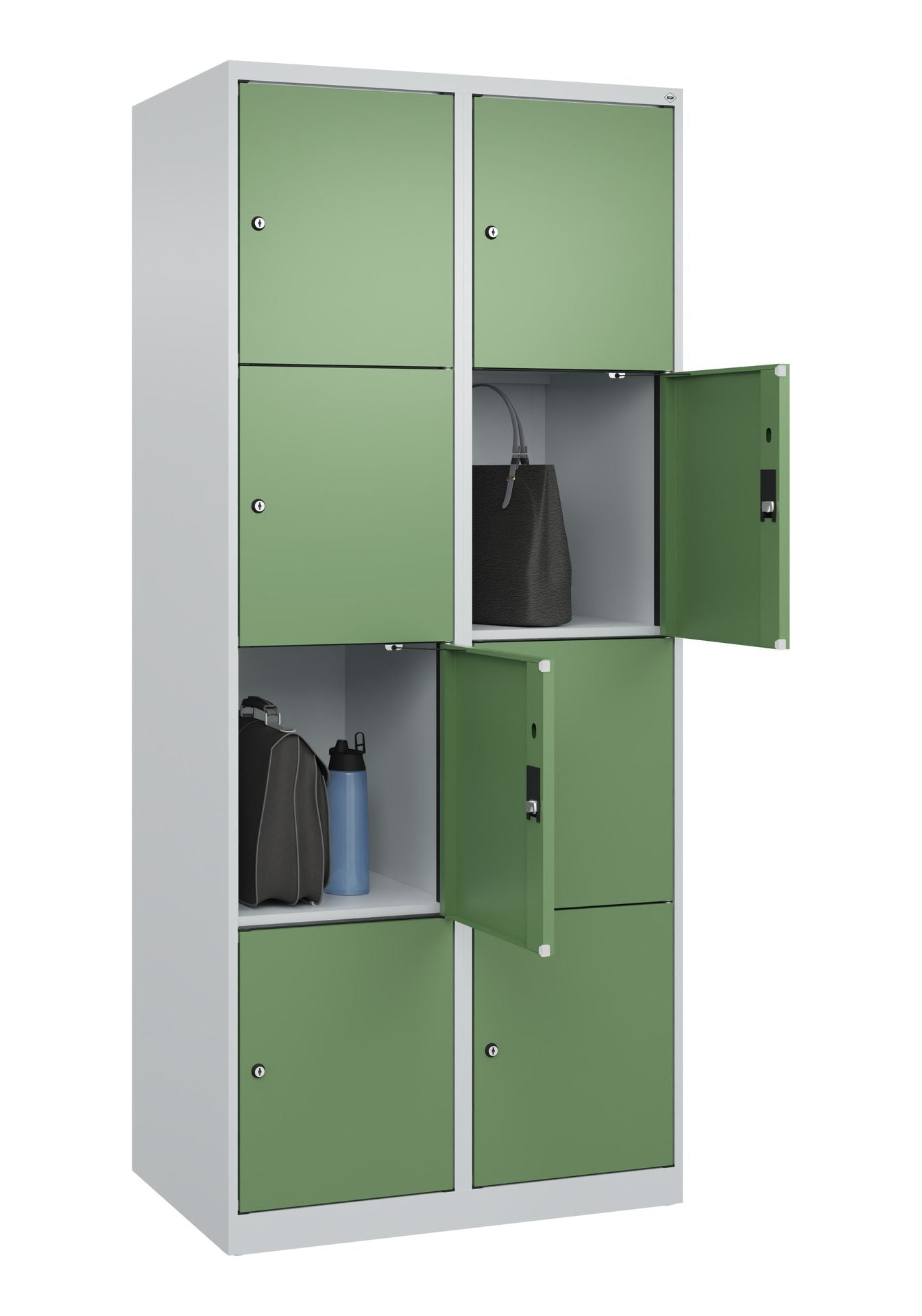 Schließfachschrank Evolo Plus – Metall-Spind mit wählbaren Fächern & Farben
