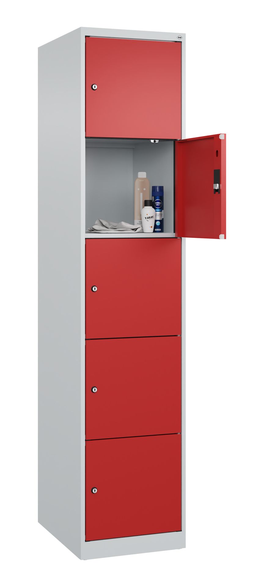 Schließfachschrank Evolo Plus – Metall-Spind mit wählbaren Fächern & Farben