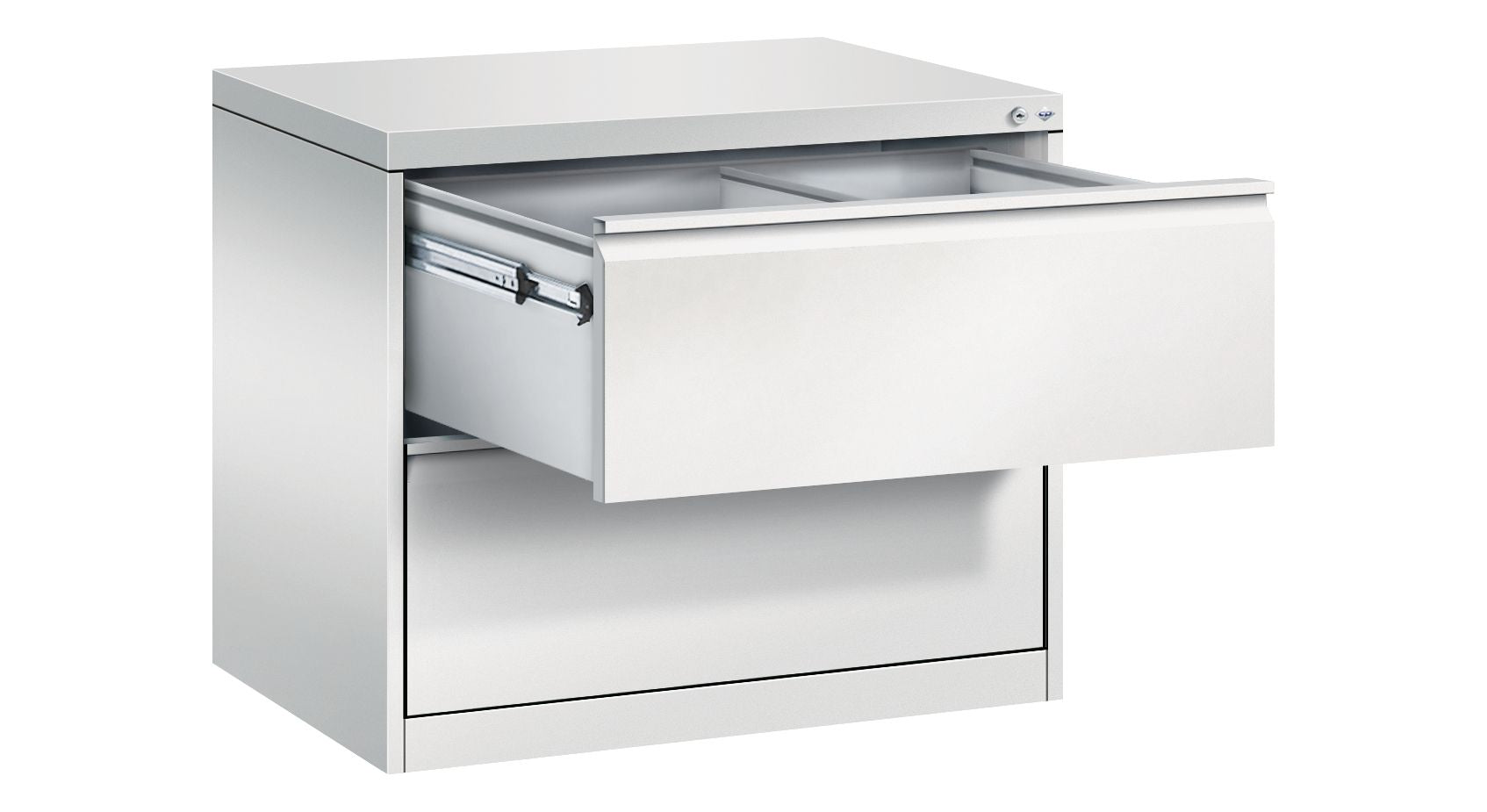 Hängeregistraturschrank Büroschrank in lichtgrau