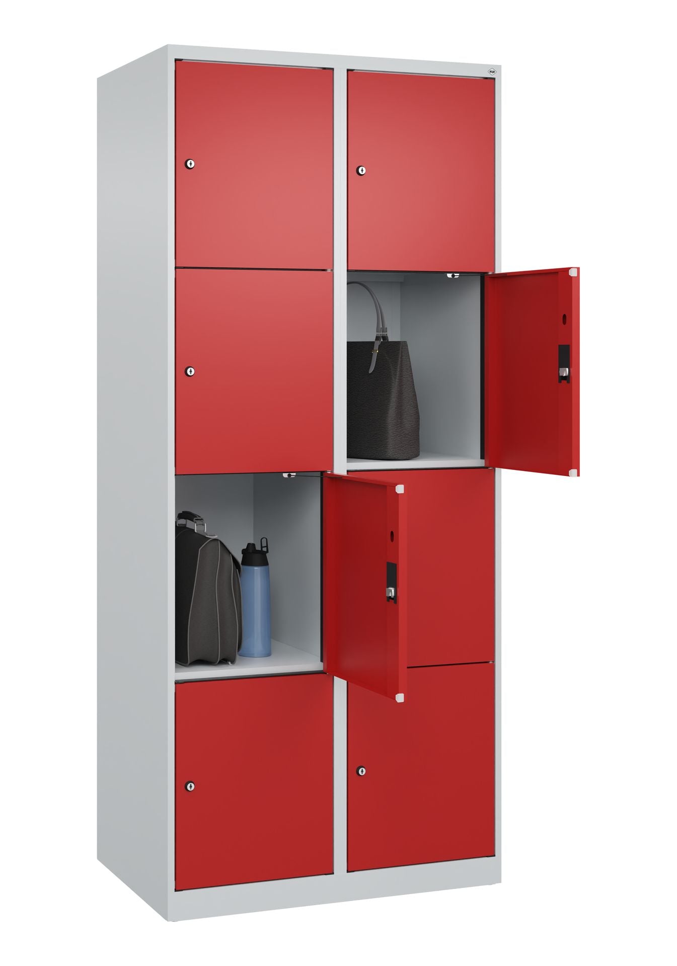 Schließfachschrank Evolo Plus – Metall-Spind mit wählbaren Fächern & Farben