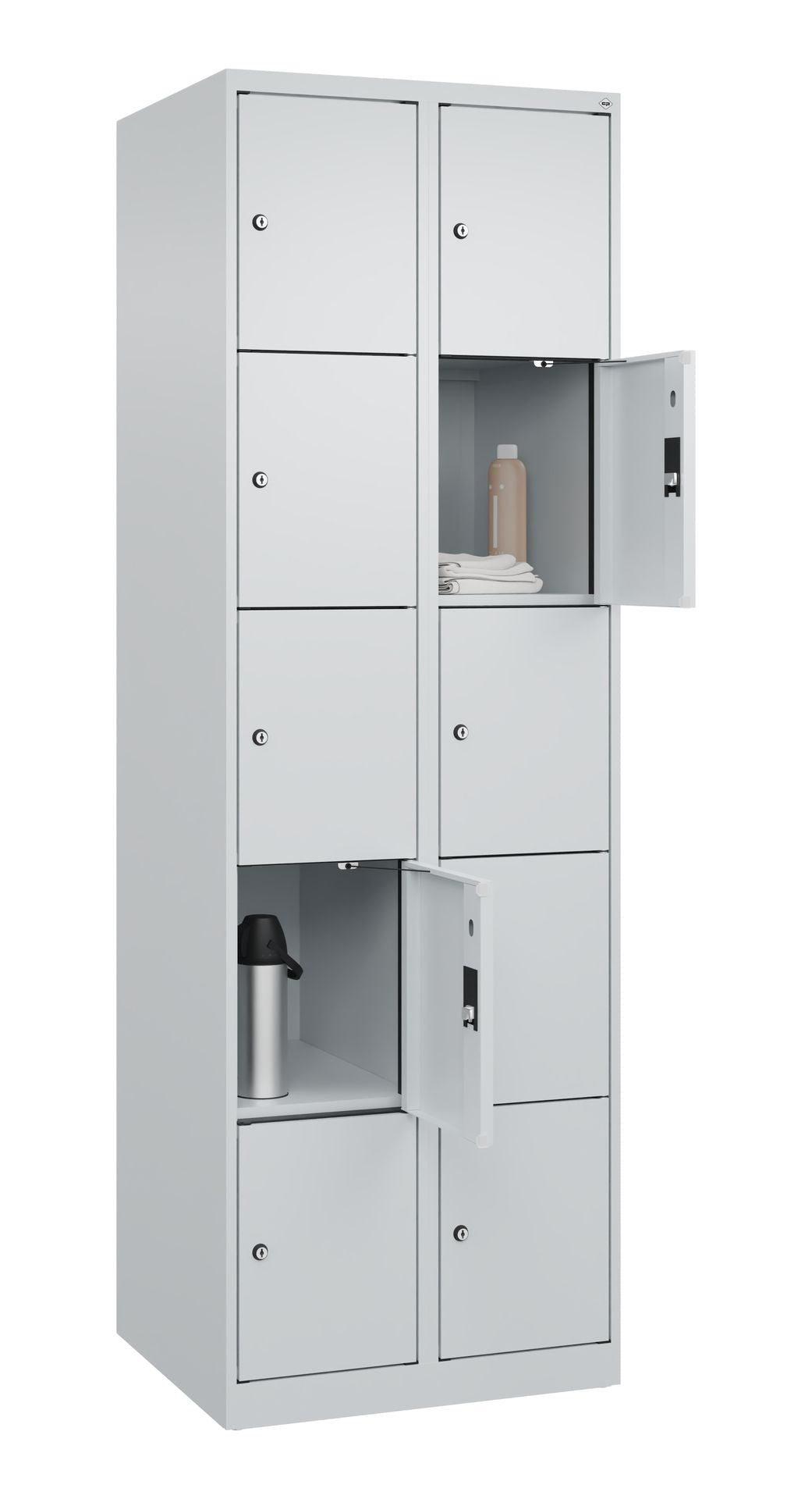 Schließfachschrank Evolo Plus – Metall-Spind mit wählbaren Fächern & Farben
