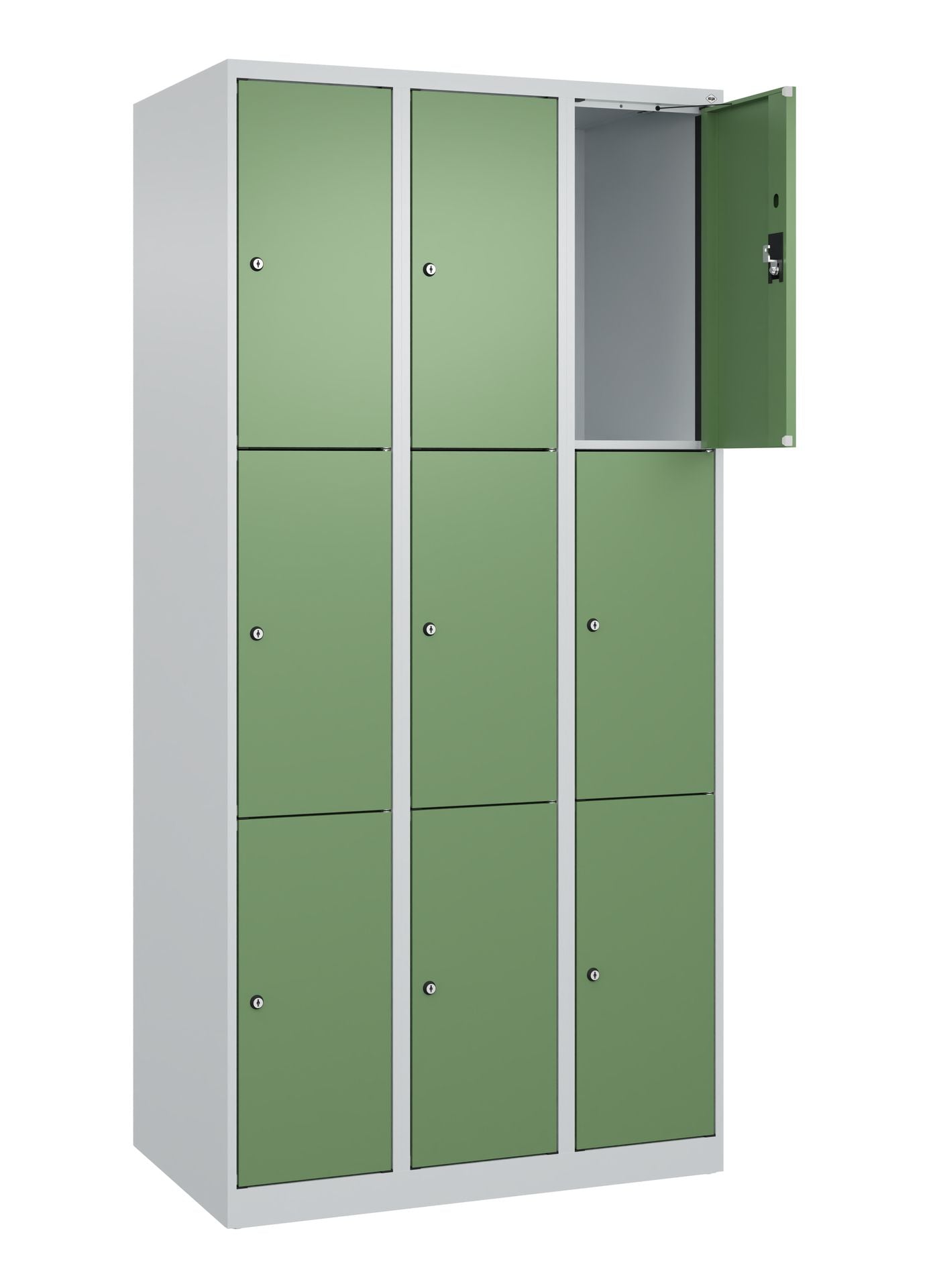 Schließfachschrank Evolo Plus – Metall-Spind mit wählbaren Fächern & Farben