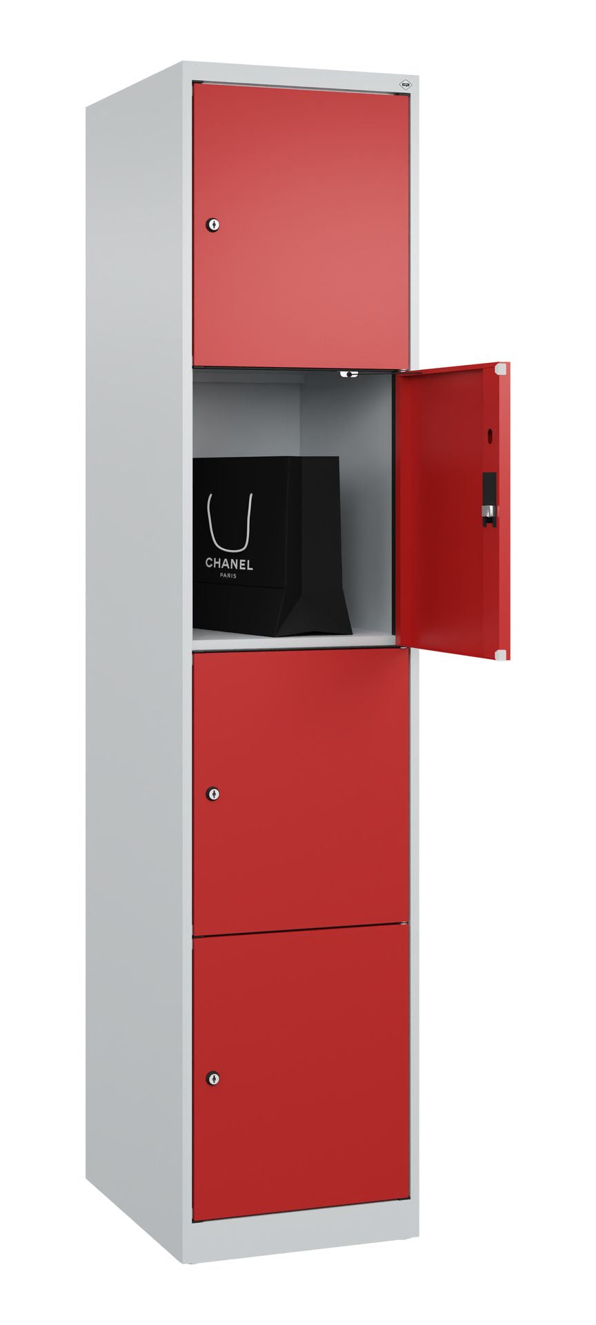 Schließfachschrank Evolo Plus – Metall-Spind mit wählbaren Fächern & Farben