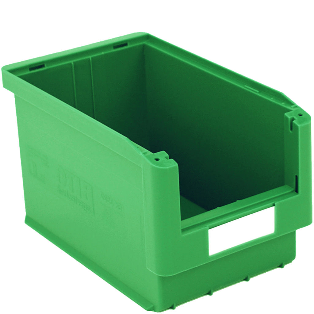 Sichtlagerkästen SK von BITO in grün Stapelbar und ergonomisch im Handling