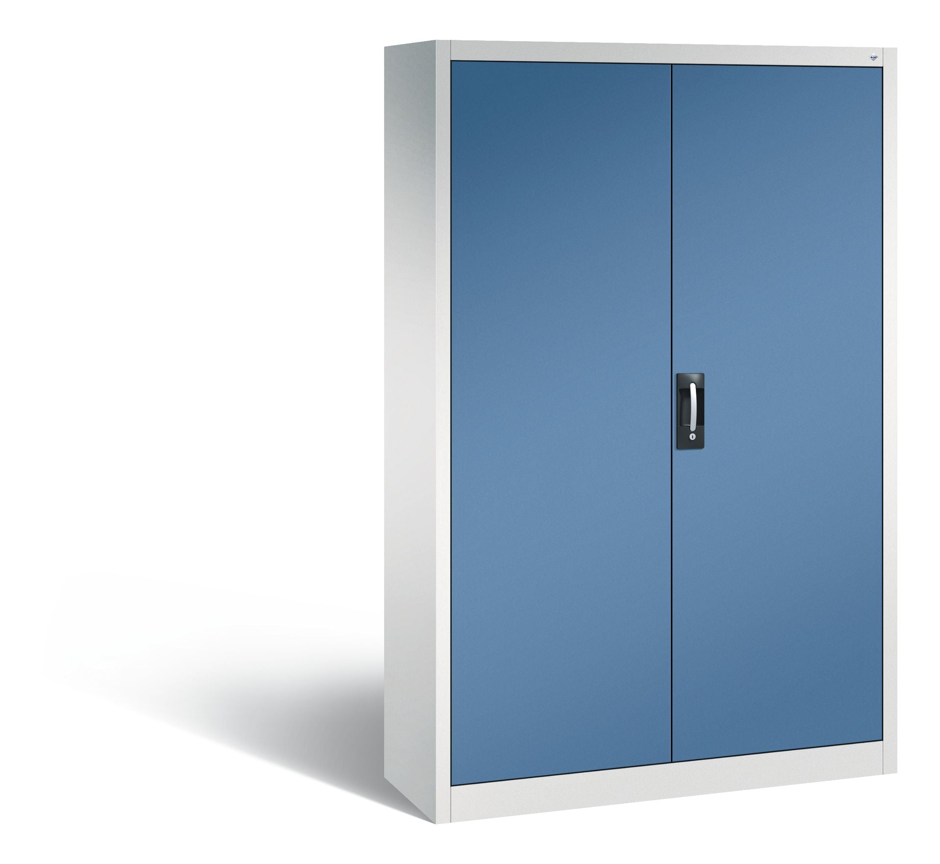 Flügeltürenschrank blau