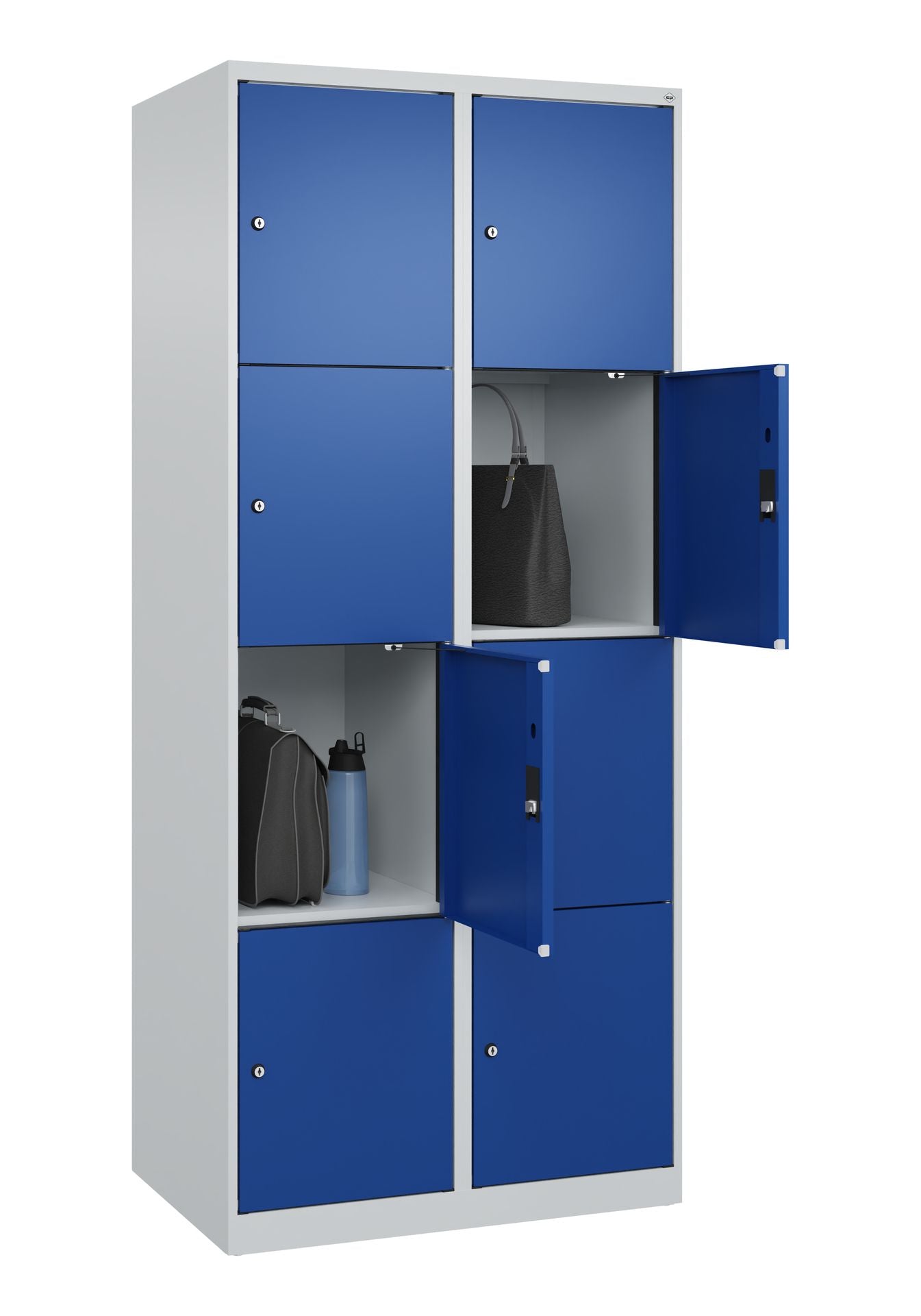Schließfachschrank Evolo Plus – Metall-Spind mit wählbaren Fächern & Farben