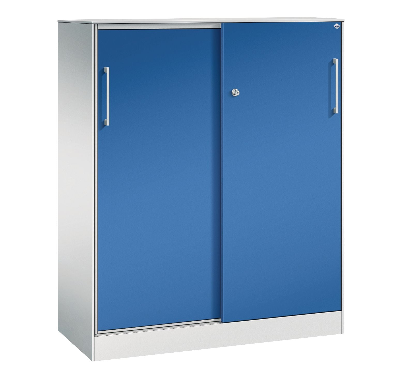 Schiebtürenschrank Enzianblau 1310 Höhe