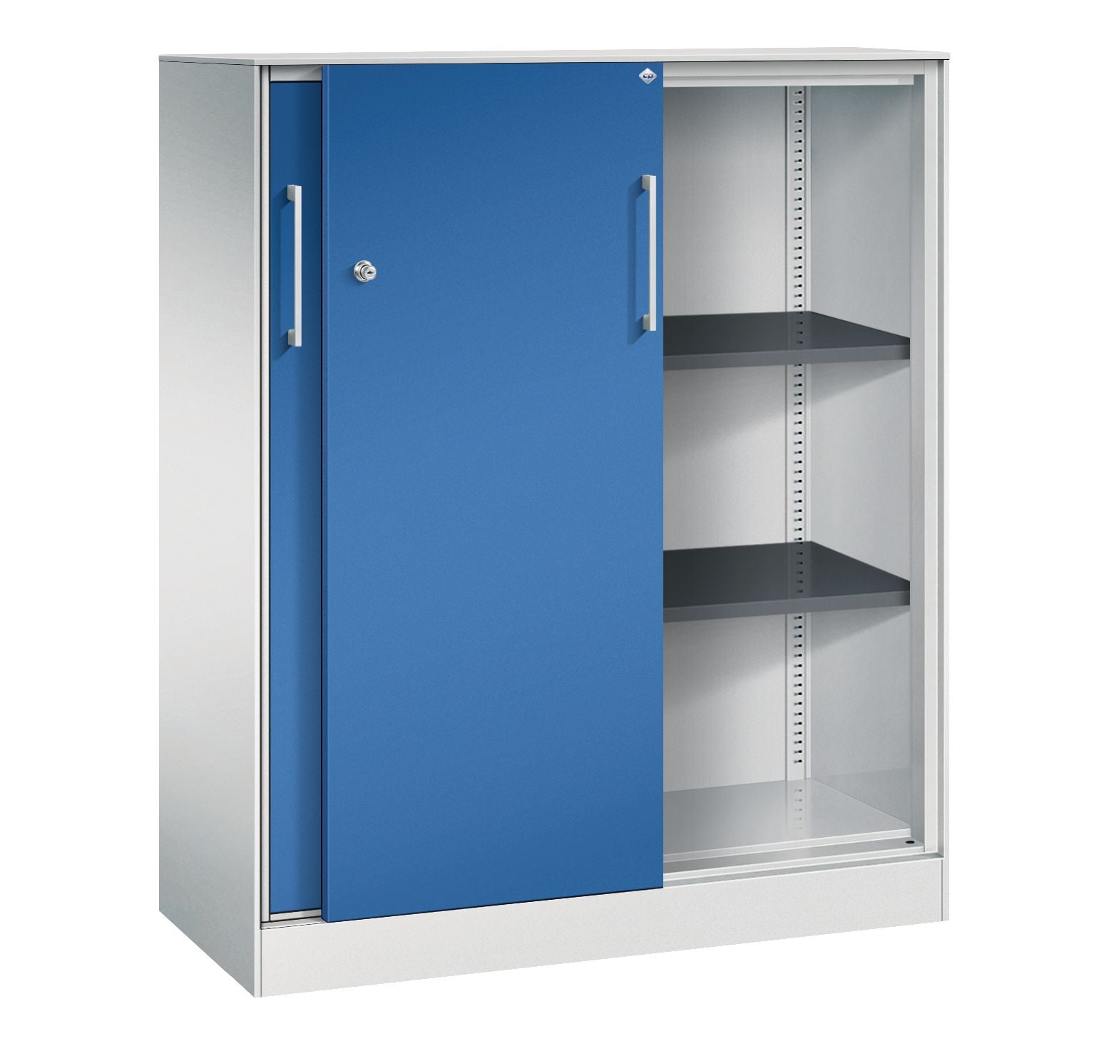 Innenansicht Schiebetürenschrank Asisto 1310 mm Höhe