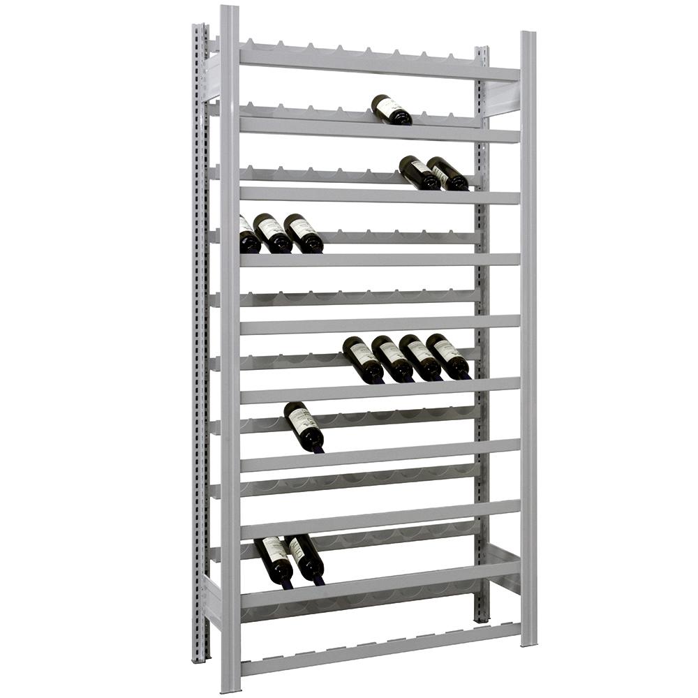 Flaschenregal aus metall