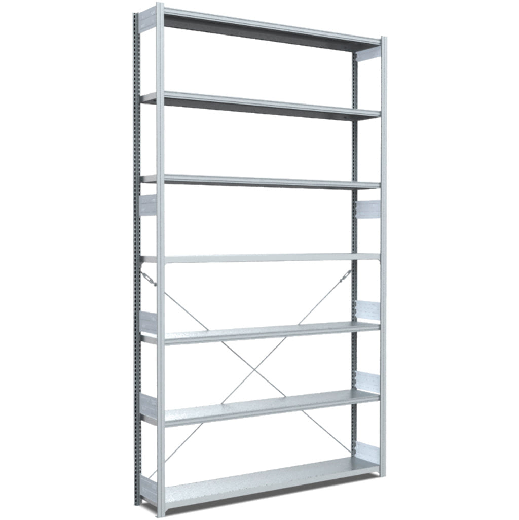 Fachbodenregale Typ M - Fachlast 200 kg Breite 1300 mm