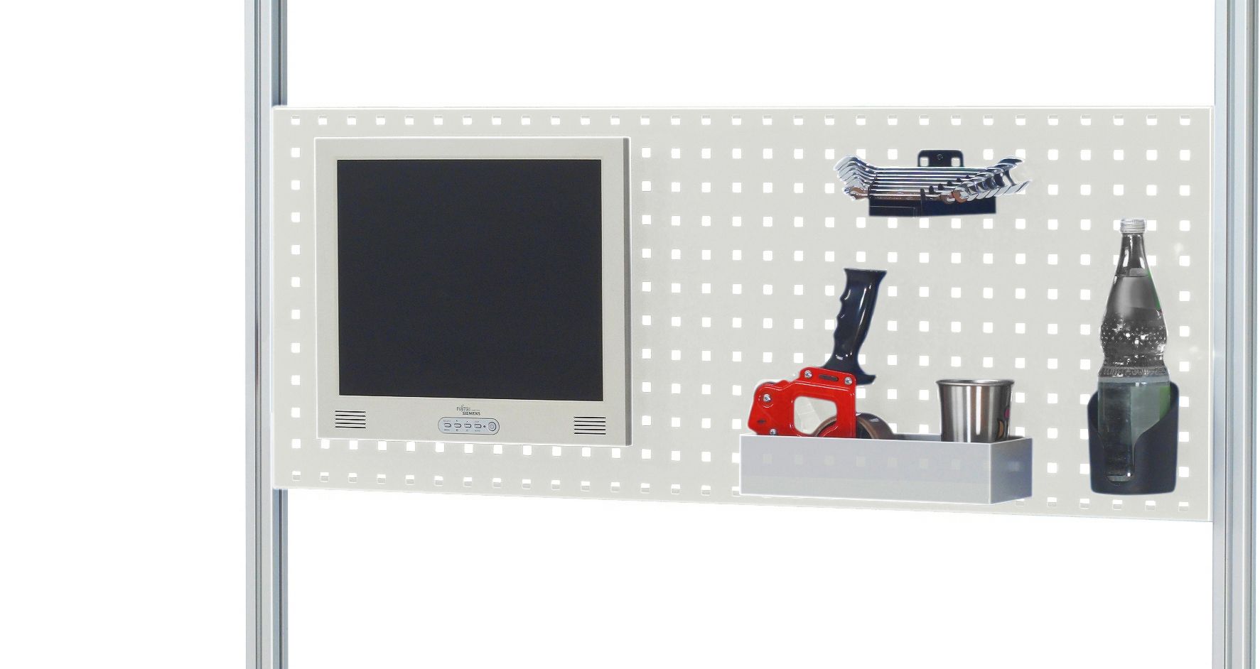 Packtisch der Firma Rau Komplettset Lochung