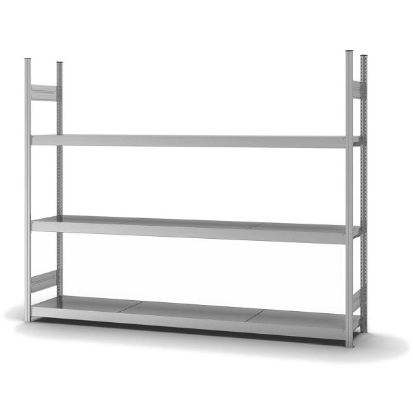 Großfachregal Grundregal, 2000x400x2500 mm