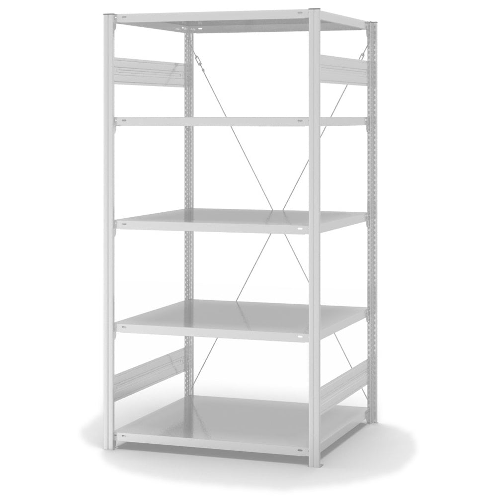 Antibakterielles Fachbodenregal Grundregal