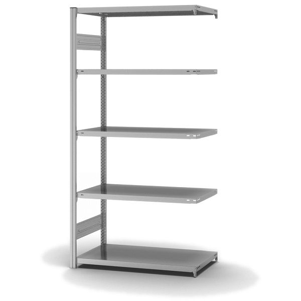 Fachbodenregal Anbauregal beidseitig bedienbar