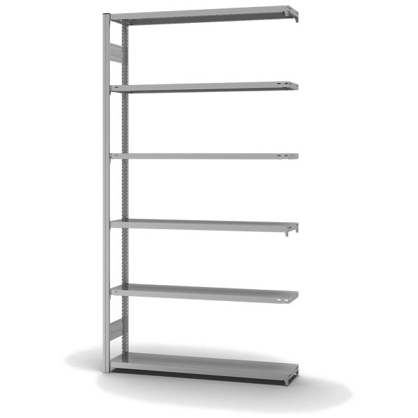 Fachbodenregal Anbauregal beidseitig bedienbar