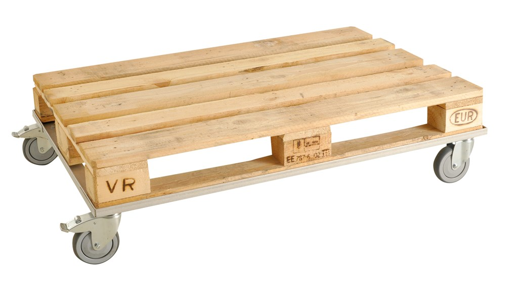 Palettenwagen aus Stahl von Kongamek