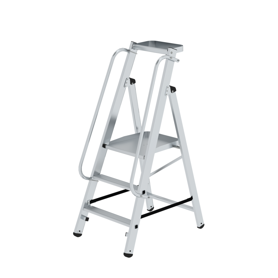 Plattformleiter steckbar 2 lose Handgriffe